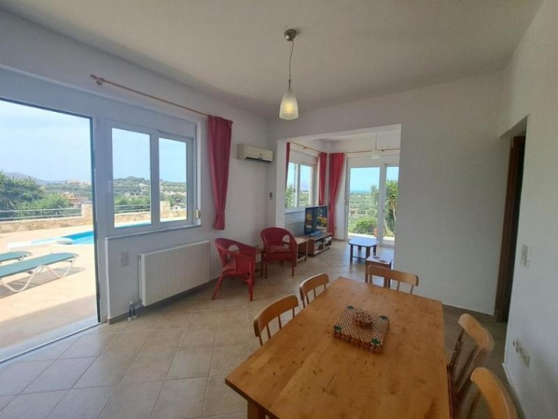 Almyrida Kreta, Almyrida: Atemberaubendes Einfamilienhaus mit Pool-, Meer- und Bergblick Haus kaufen